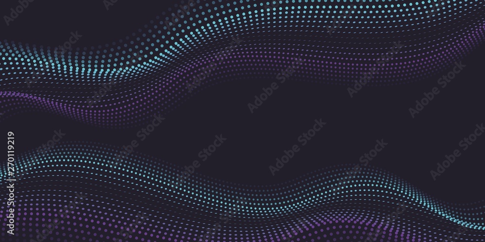 Abstract vector halftone dots. Halftone wave dots background. Abstract vector halftone dots. Halftone wave dots background.
