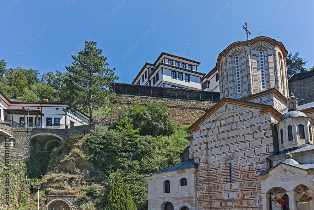 Obraz premium Medieval Orthodox Monastery St. Joachim of Osogovo, Kriva Palanka region, Republic of Macedonia