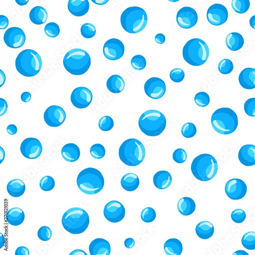 water bubbles seamless pattern Abstract geometrical circle wallpaper.