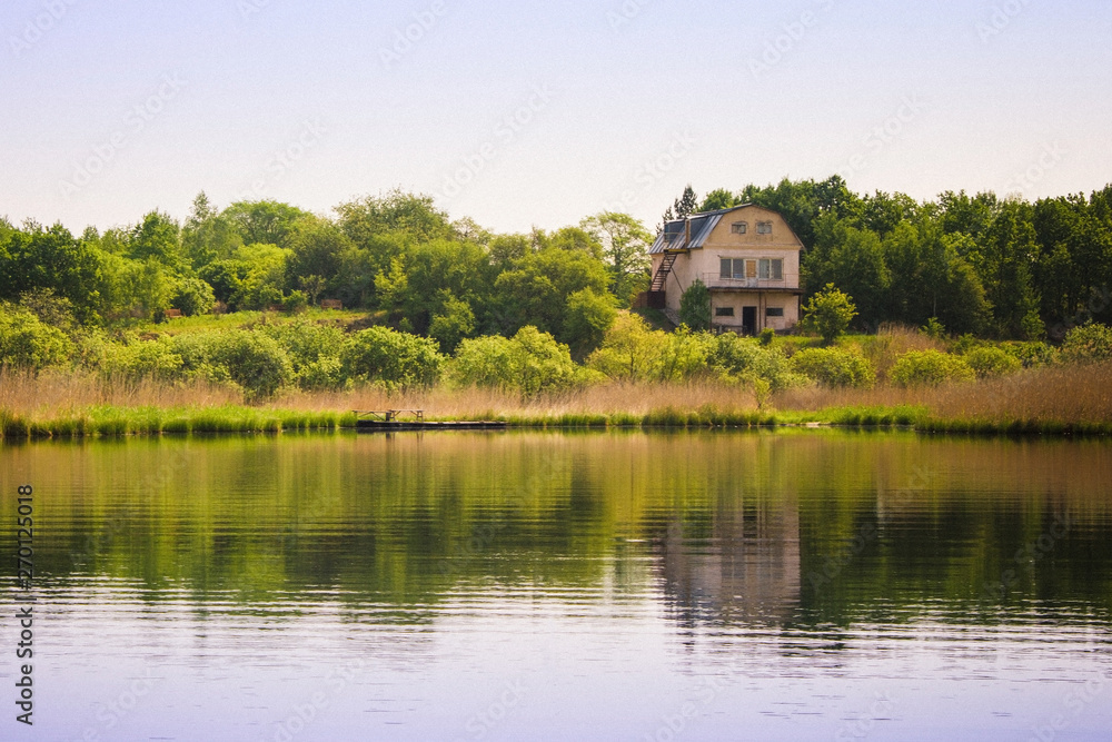 Fototapeta premium Countryside, summer day.