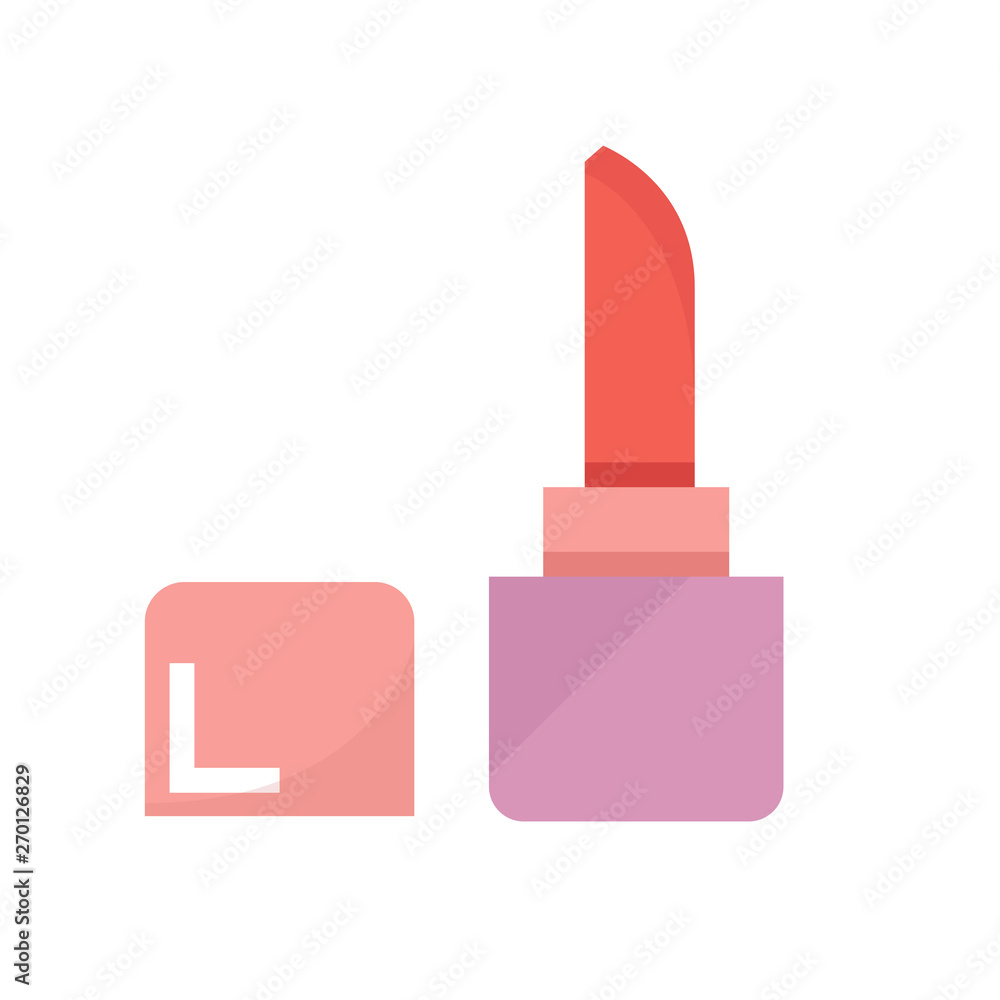 lipstick icon on white background lipstick icon on white background