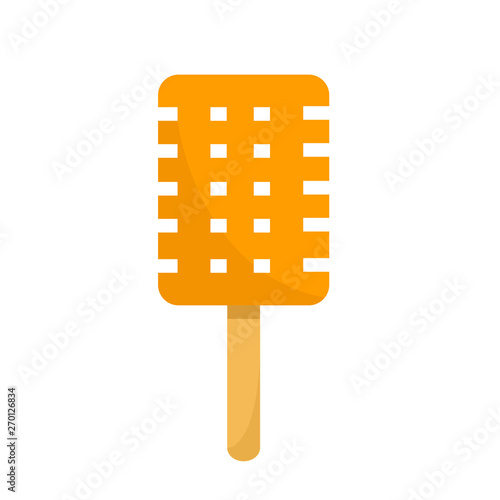 hairbrush and comb icon