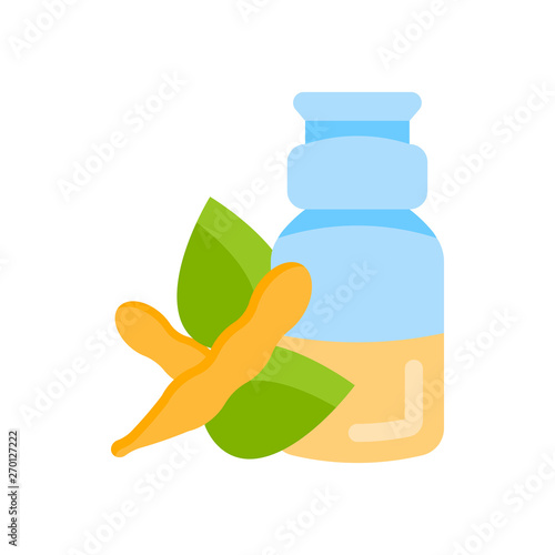 Soybean Oil Illustration