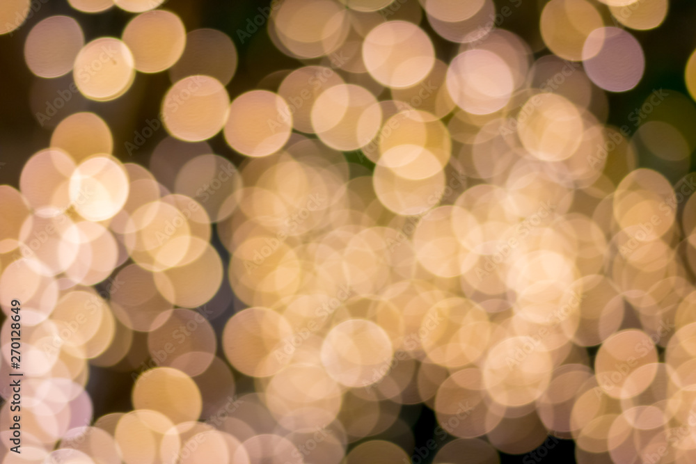 Defocus of light bokeh