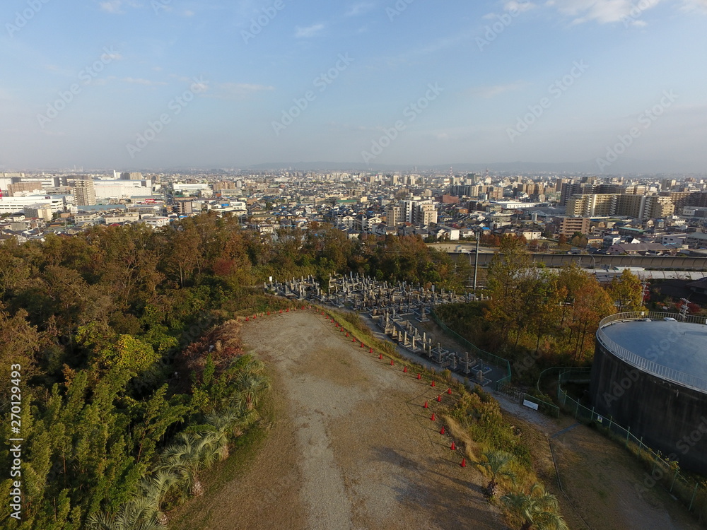 view of the city