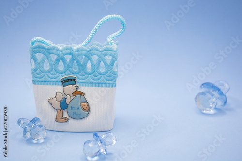 Greeting card for baby birth.