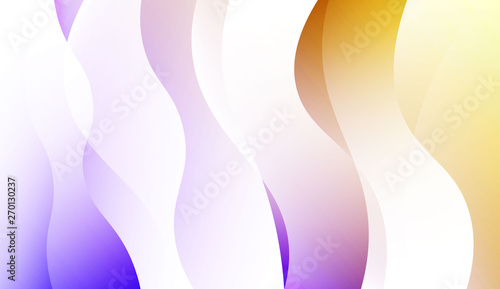 Curve Line and Wave Layer Background. For Cover Page  Landing Page  Banner. Colorful Vector Illustration.