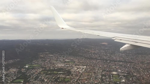 Flying out of Adelaide, Australia in a plane photo