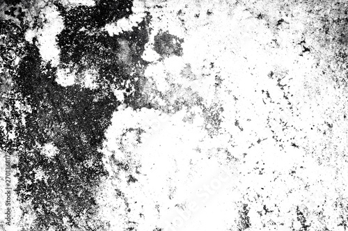 Texture black and white abstract grunge style. Vintage abstract texture of old surface. Pattern and texture of cracks  scratches and chip.