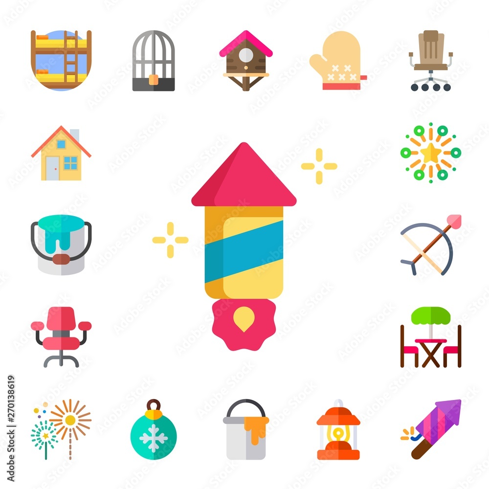 decor icon set decor icon set