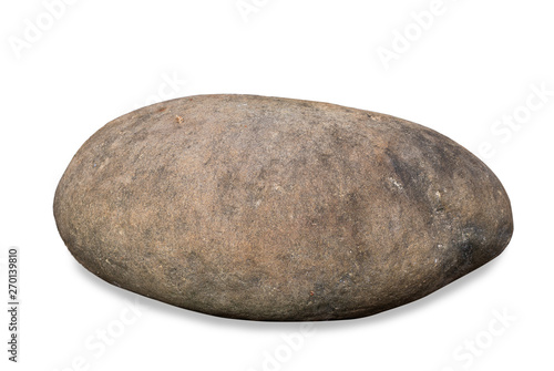A group of stones rock lay isolated on white background,clipping paths