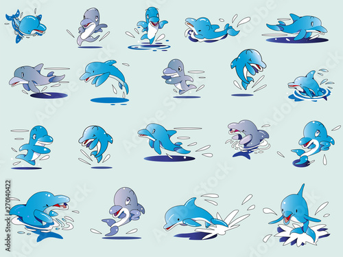 イルカのイラスト集