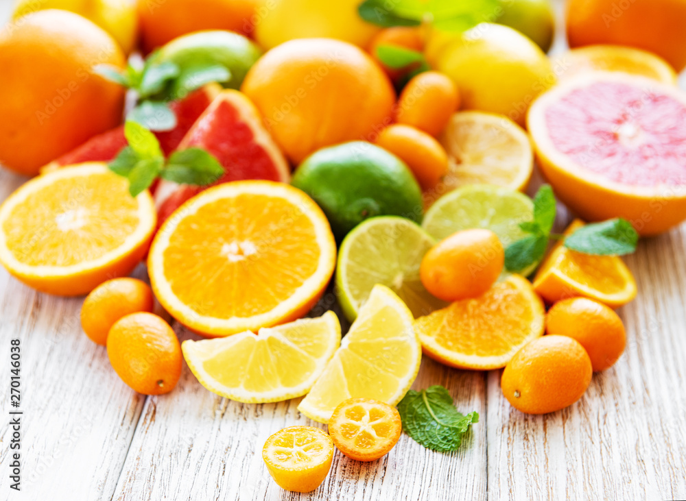 Fresh citrus fruits Fresh citrus fruits
