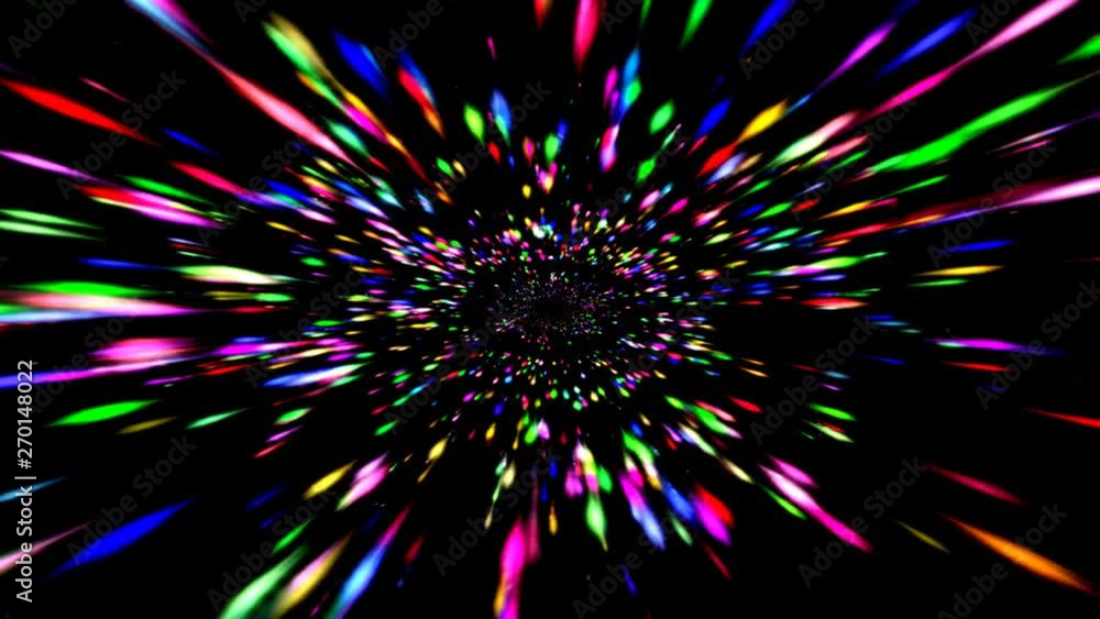Color shine. Flying through space. Star field space travel. Moving fast through stars in space. Color shine. Flying through space. Star field space travel. Moving fast through stars in space.