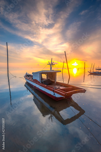 a beautiful morning when you are on the beach