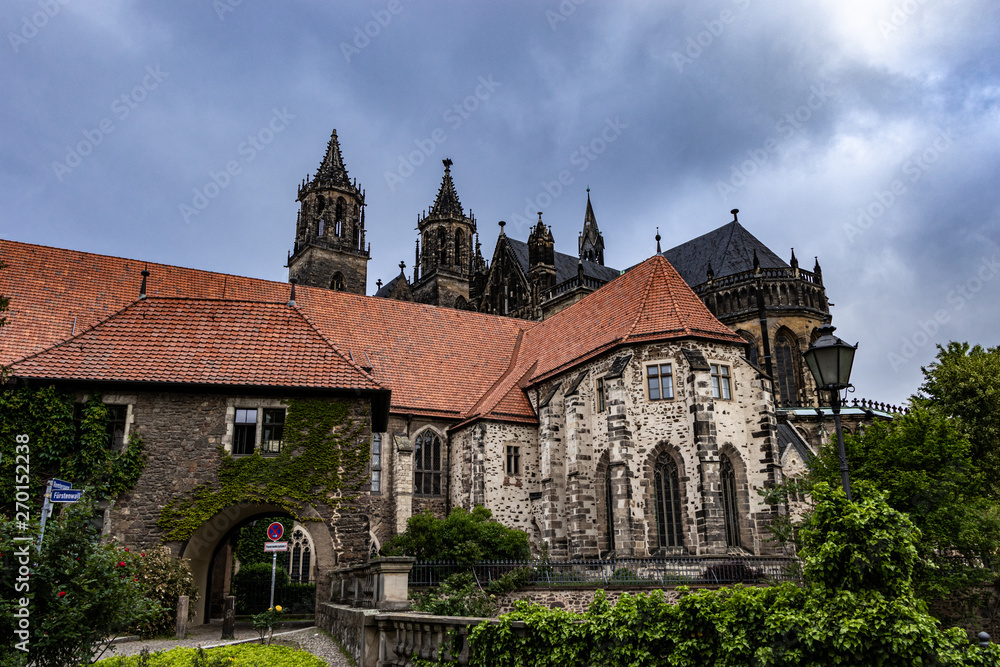 Obraz premium Magdeburger Dom Ostflügel Marienkapelle