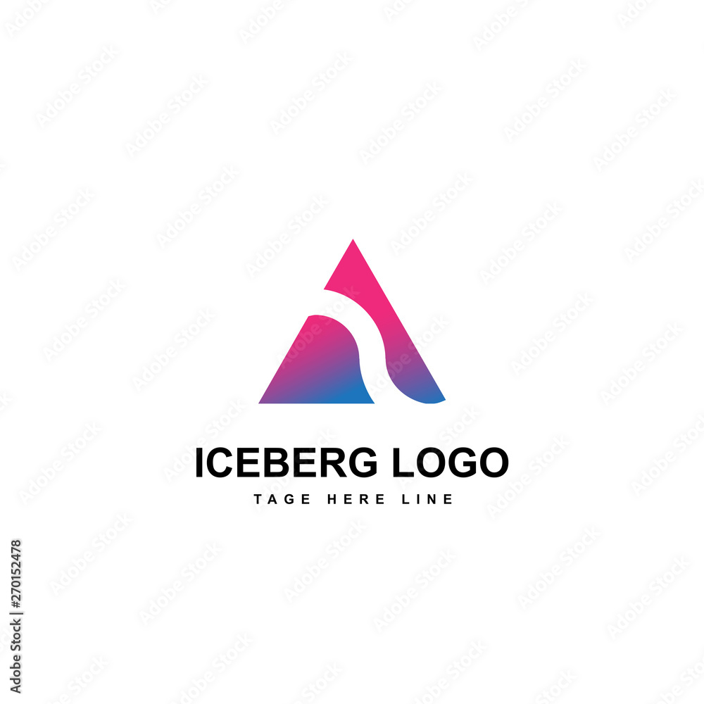 iceberg logo vector iceberg logo vector