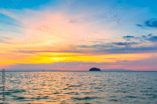 Beautiful Tropical beach at sunrise beach   Koh Lipe island   Satun Thailand