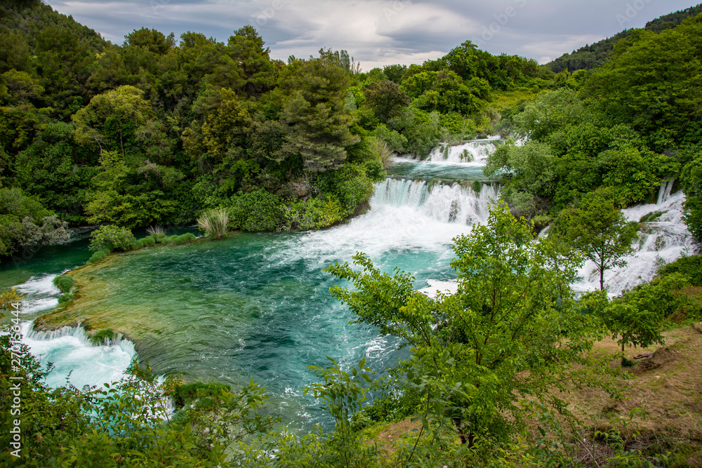 Obraz premium Krka Waterfall