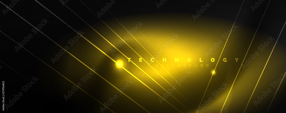 Shiny color neon light with lines, abstract wallpaper, shiny motion, magic space light. Techno abstract background Shiny color neon light with lines, abstract wallpaper, shiny motion, magic space light. Techno abstract background