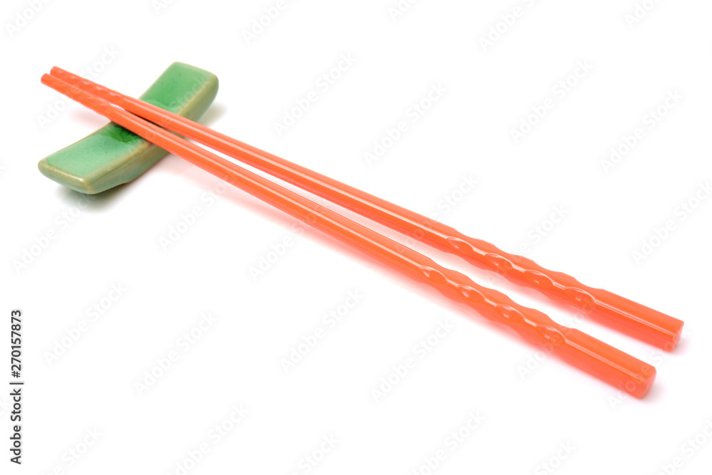 Chopsticks on white background Chopsticks on white background