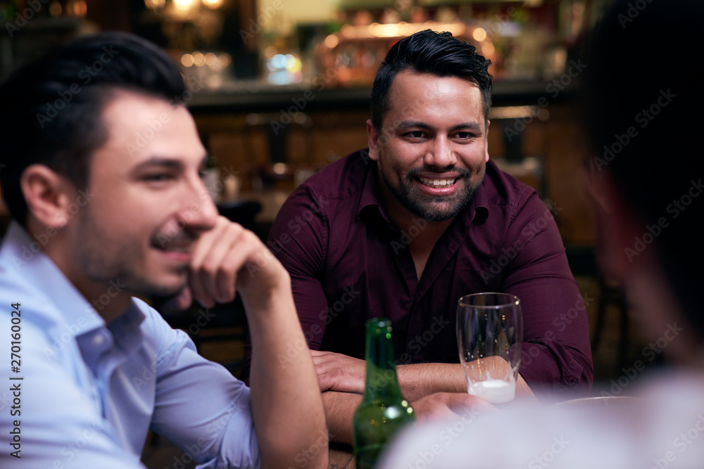 Leisure time with friends after a long day Leisure time with friends after a long day