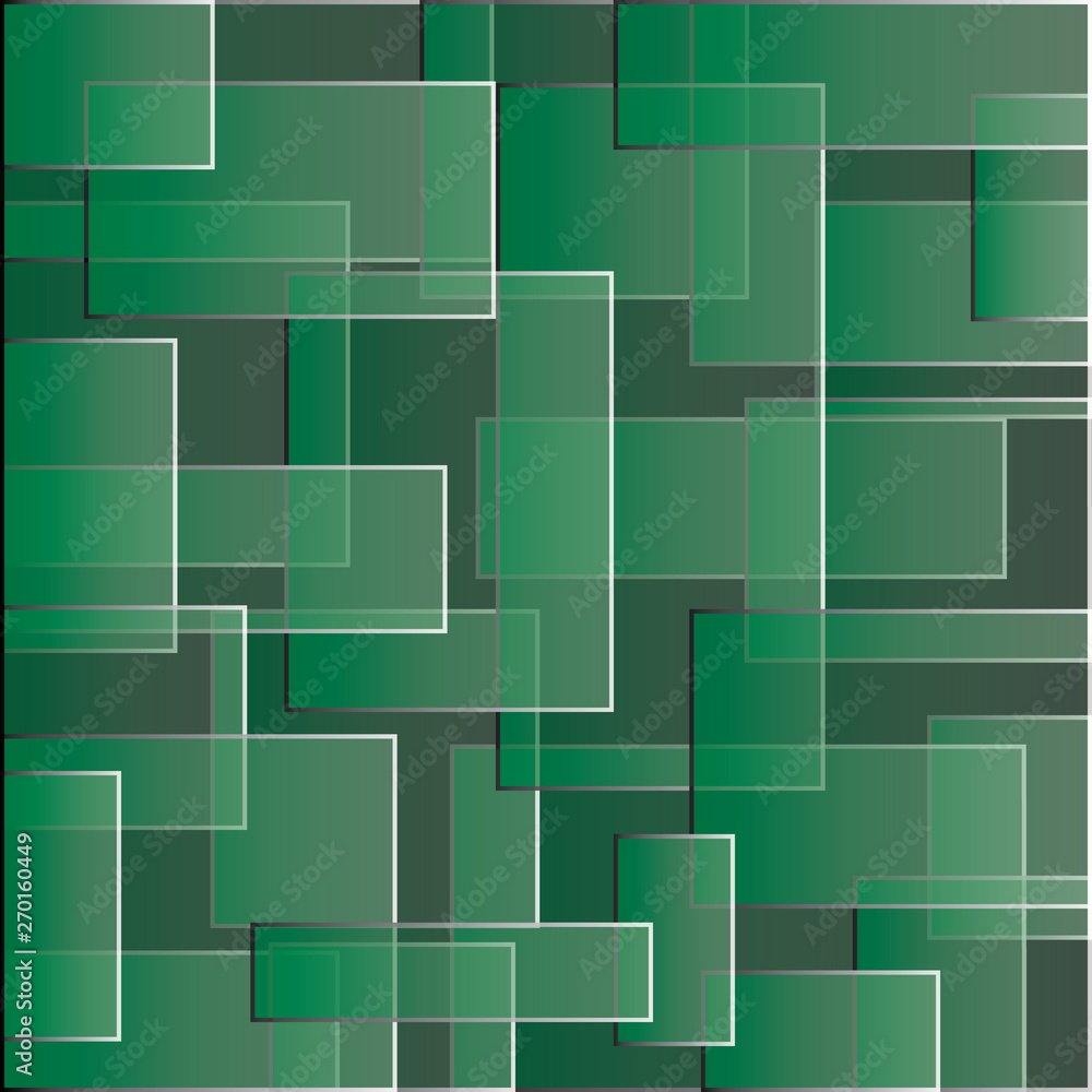 Green backdrop with squares. Color abstract pattern Green backdrop with squares. Color abstract pattern