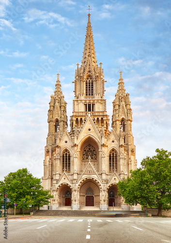 Notre Dame du Sablon's Cathedral in Brussels, Belgium