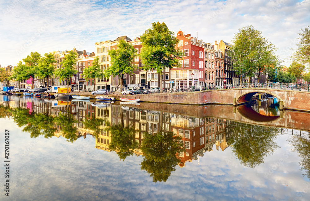 Netherlands, Amsterdam at day