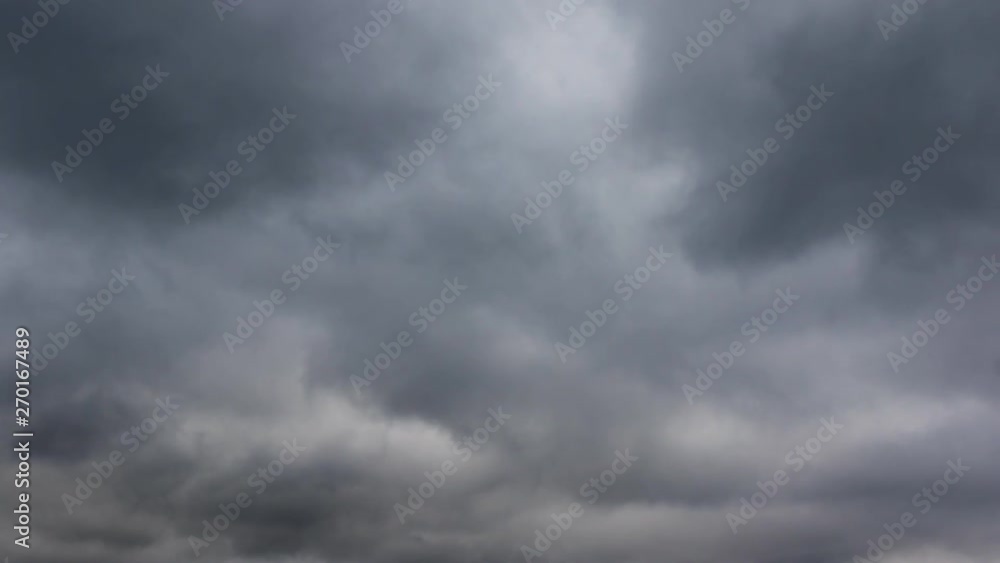 Black Storm Cloud Moving On Sky - Time Lapse Black Storm Cloud Moving On Sky - Time Lapse