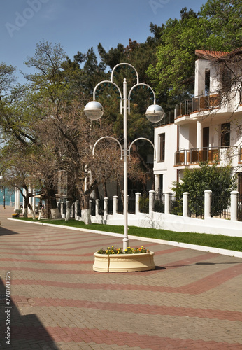 Lermontovsky Boulevard in Gelendzhik. Krasnodar Krai. Russia photo