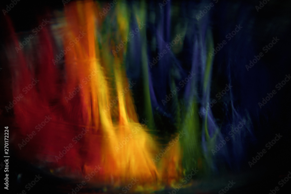 Fototapeta premium Droping colors