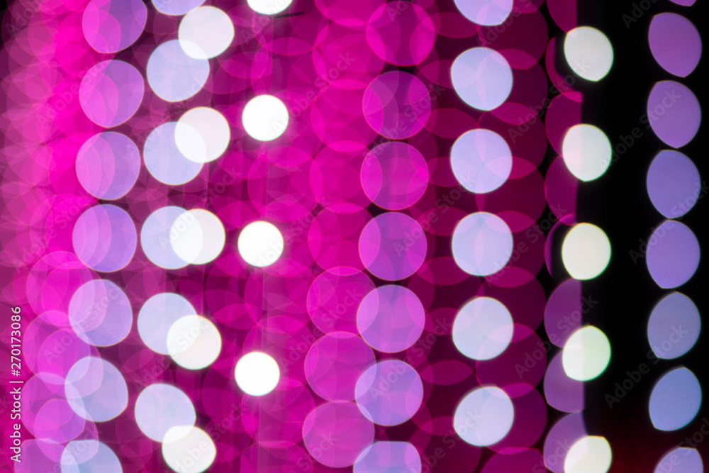 Beautiful and colorful light bokeh background