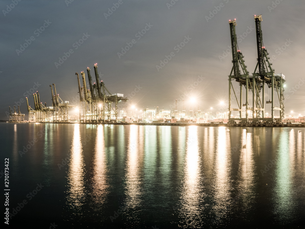 Cargo Docks in Singapore 