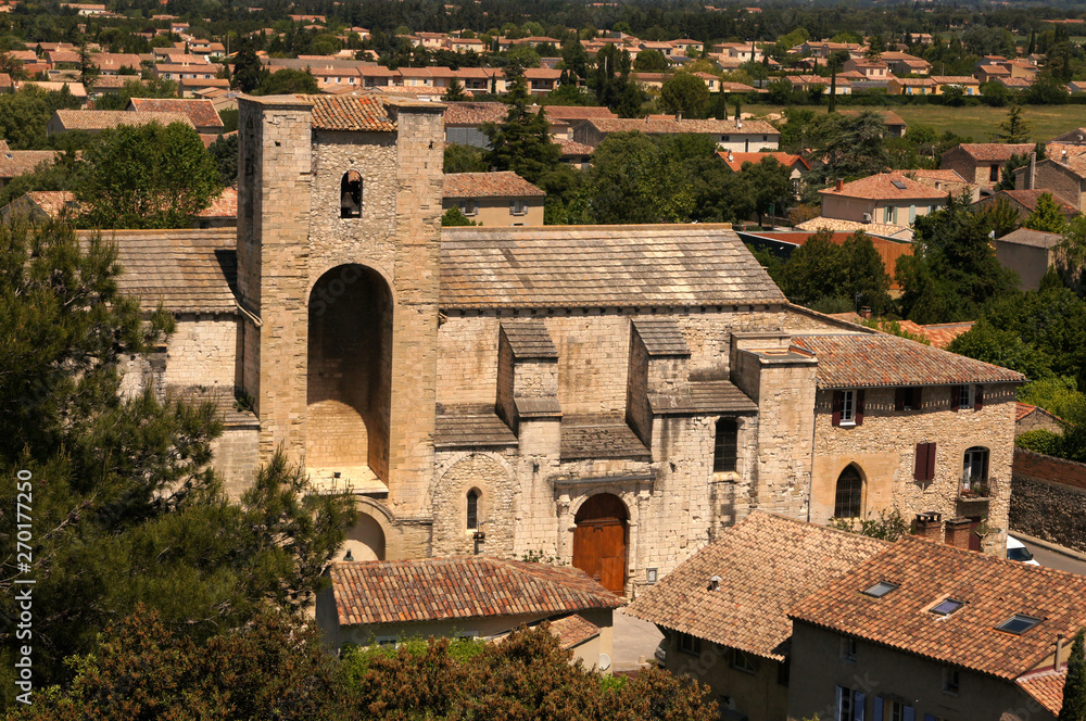 Eglise Notre Dame de Nazareth à Pernes les Fontaines dans le Vaucluse