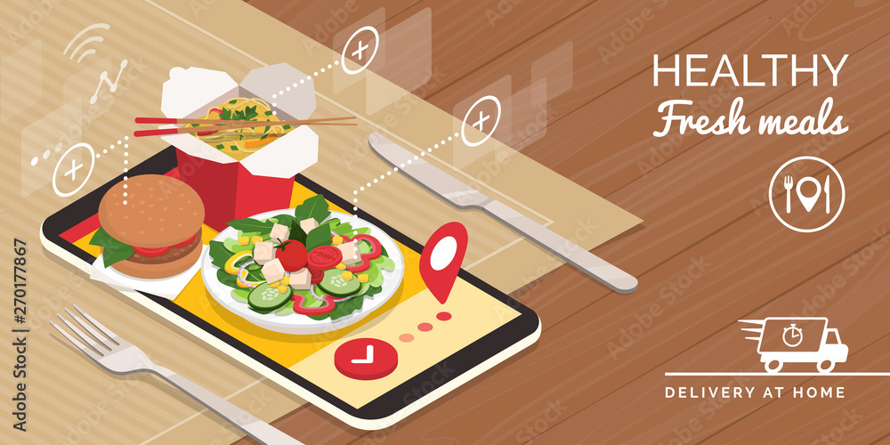 Healthy food clearance home delivery