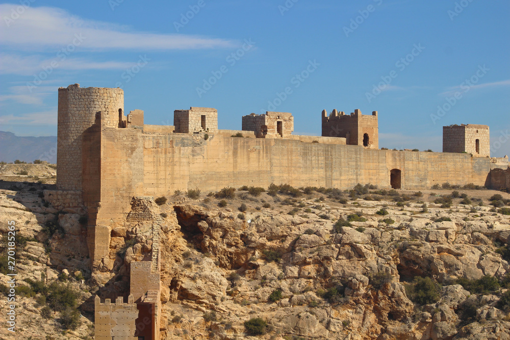 Alcazaba de Almería, Andalucía, España