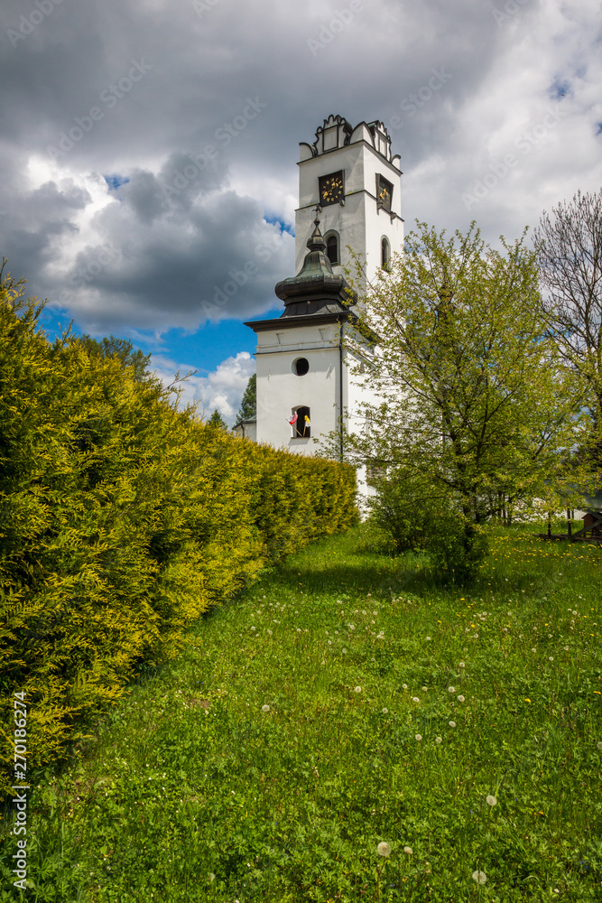 Church in Frydman, Malopolskie, Poland Church in Frydman, Malopolskie, Poland