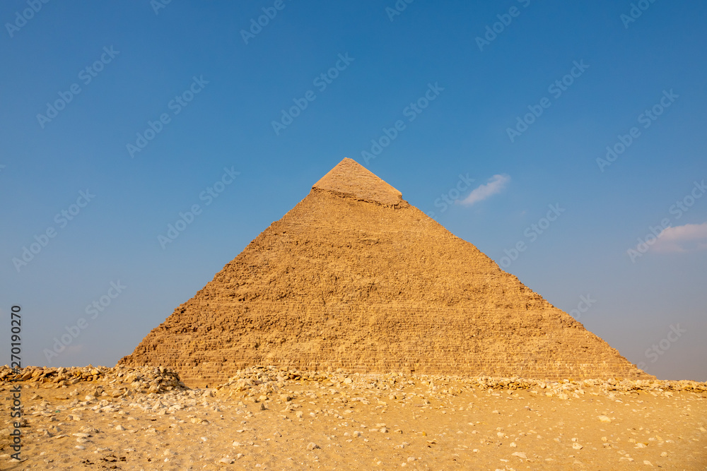 Pyramids at Giza Cairo Egypt