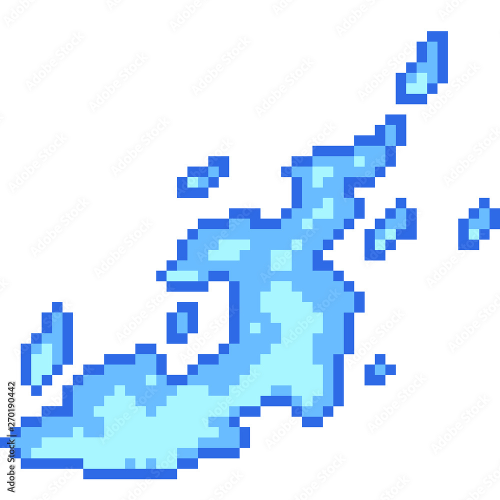 vector pixel art fantasy effect vector pixel art fantasy effect