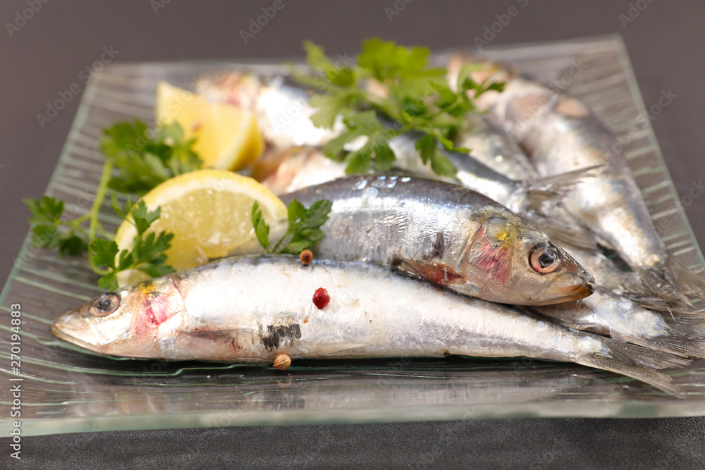 sardine fish with lemon and parsley sardine fish with lemon and parsley