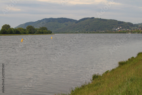 Die Donau bei Wörth in Bayern