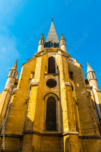 Church of Notre-Dame of Dijon, France.