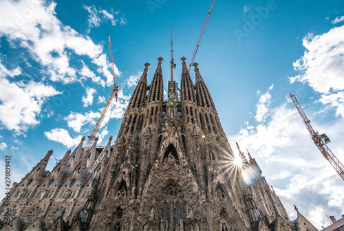 Sagrada Familia, Barcelon, Spain