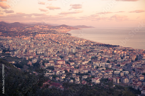 Aerial View of Alanya in Turkey © PASTA DESIGN