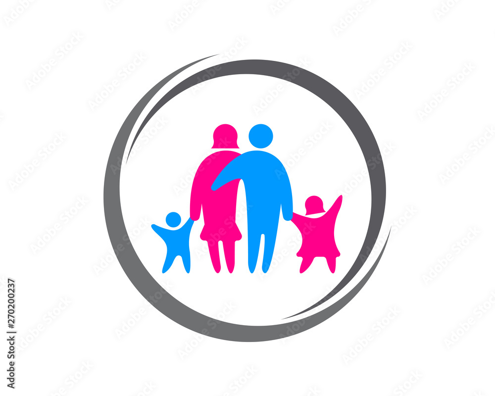 Family care love logo and symbols template Family care love logo and symbols template