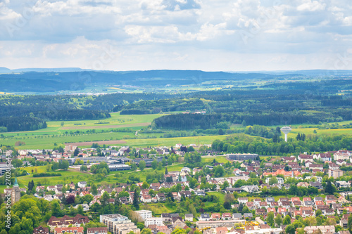 panoramic view at Rottweil Germany