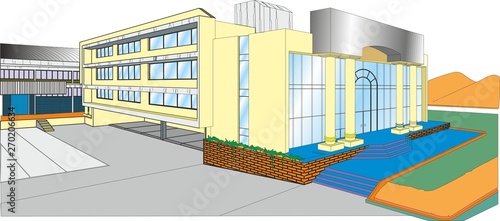 Edificio centro comercial