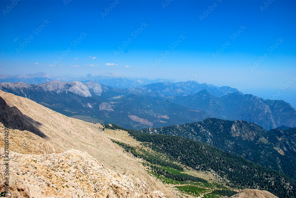 Panoramic views from a height of 2365 meters