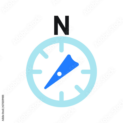 Wind compass icon 